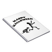 Carnet Halloween garçon et chien (Côté Droit)