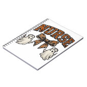 Carnet Halloween Infirmière Scary Coquette Bow Classic T- (Côté gauche)