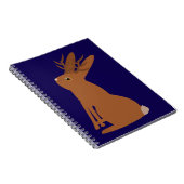 Carnet Halloween Jackalope Trou ou traitement (Côté Droit)