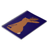 Carnet Halloween Jackalope Trou ou traitement (Côté gauche)
