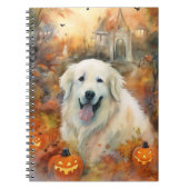 Carnet Halloween les grandes Pyrénées avec la peur Citrou (Devant)