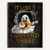 Carnet Halloween Monster Mash Ghost Graveyard Smash (Devant)