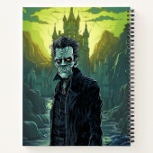 Carnet Halloween monstre de Frankenstein (Dos)
