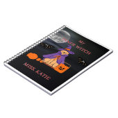 Carnet Halloween notebook for intuitive women (Côté gauche)