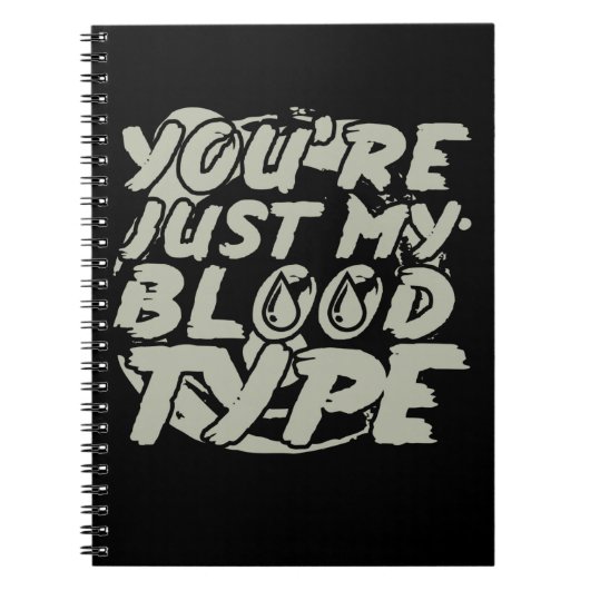 Carnet Halloween Parti sang (Devant)