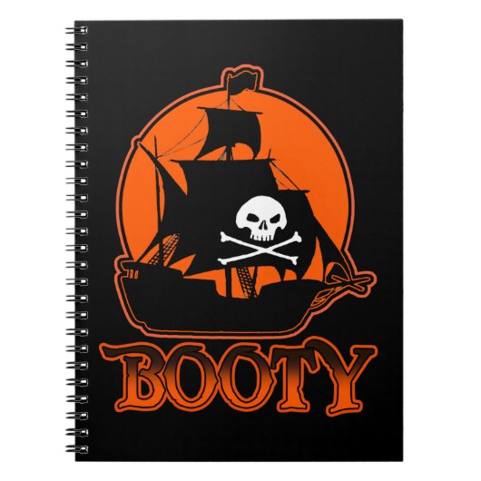 Carnet Halloween Pirate Boty (Devant)