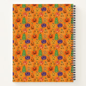 Carnet Halloween Pumpkin (Dos)
