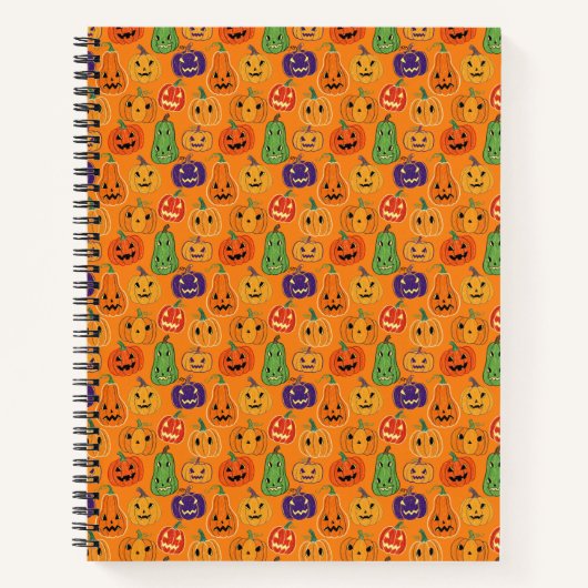 Carnet Halloween Pumpkin (Devant)