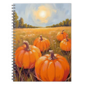 Carnet Halloween Pumpkin Patch Fall Autumn (Devant)