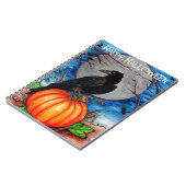 Carnet Halloween Raven (Côté gauche)
