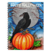 Carnet Halloween Raven (Devant)