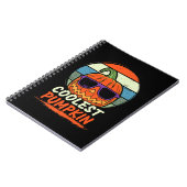 Carnet Halloween Retro le plus frais Citrouille Premium (Côté gauche)