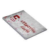 Carnet Halloween sanglante (Côté Droit)