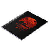 CARNET HALLOWEEN SCARY RED MOON (Côté gauche)
