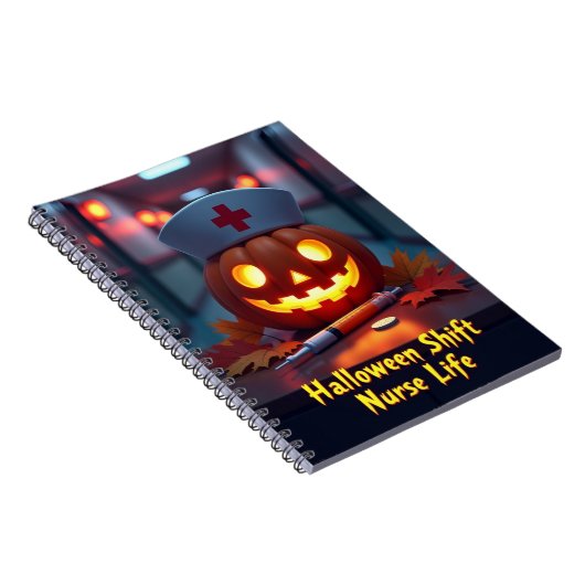 Carnet Halloween Shift Nurse Life (Côté Droit)