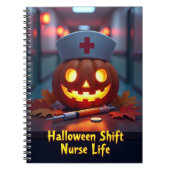 Carnet Halloween Shift Nurse Life (Devant)
