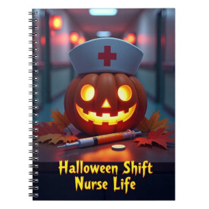 Carnet Halloween Shift Nurse Life