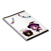 Carnet Halloween/sorcière/automne/octobre (Côté Droit)