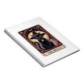 Carnet Halloween sorcière esthétique Amoureux de les chat (Côté Droit)