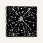 Carnet Halloween Spider Web (Devant)