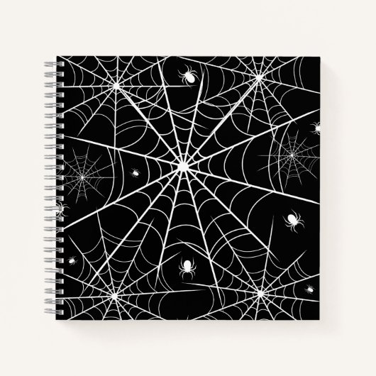 Carnet Halloween Spider Web (Devant)
