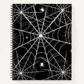 Carnet Halloween Spider Web (Devant)