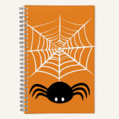 Carnet Halloween Spider Web (Recto)