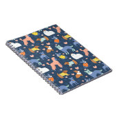 Carnet Halloween Spiders Web : Motif sans couture (Côté Droit)