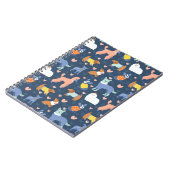 Carnet Halloween Spiders Web : Motif sans couture (Côté gauche)