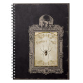 Carnet Halloween Spiderweb (Devant)