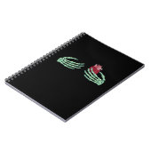 Carnet Halloween Squelette Mains Avec Coeur Classique (Côté gauche)