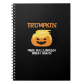 Carnet Halloween Trumpkin V3 (Devant)