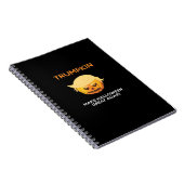 Carnet Halloween Trumpkin V4 (Côté Droit)