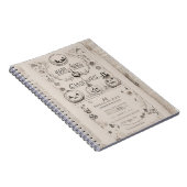 carnet Halloween vintage (Côté Droit)
