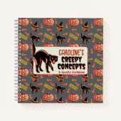 carnet Halloween vintage (Devant)
