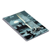 Carnet Halloween vintage, Cimetière Déplaisant aux Graves (Côté Droit)