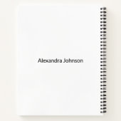 Carnet Halloween Whimsy : Chats Citrouilles sur Casquette (Dos)