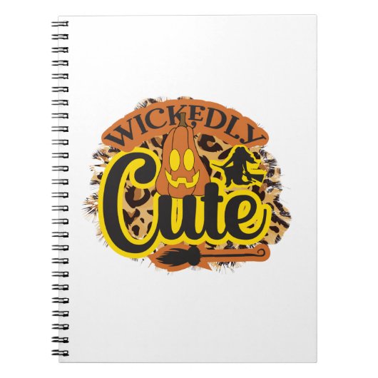Carnet Halloween Wickedly Cute (Devant)