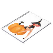 CARNET HALLOWEEN WITCH (Côté gauche)