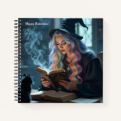 Carnet Halloween Witch (Devant)