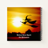 Carnet Halloween Witch (Dos)