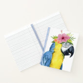 Carnet Halo tropical - Perroquet (Intérieur)