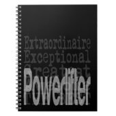 Carnet Haltérophile Extraordinaire (Devant)