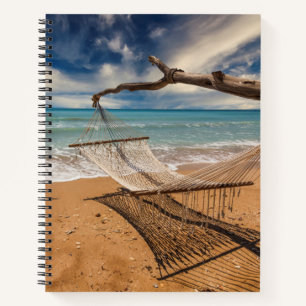 Carnet Hamac sur le rivage