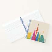 Carnet Hambourg Allemagne Skyline (Intérieur)