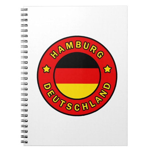 Carnet Hambourg Deutschland (Devant)