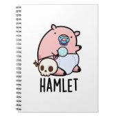 Carnet Hamlet Funny Shakepear Baby Pig Pun (Devant)