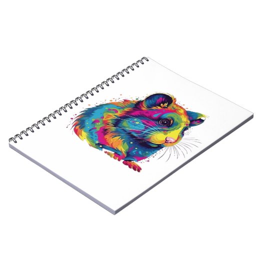 Carnet hamster cute  (Côté gauche)