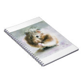 Carnet Hamster oil painting (Côté Droit)