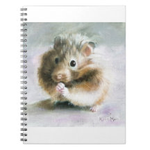 Hamster oil painting